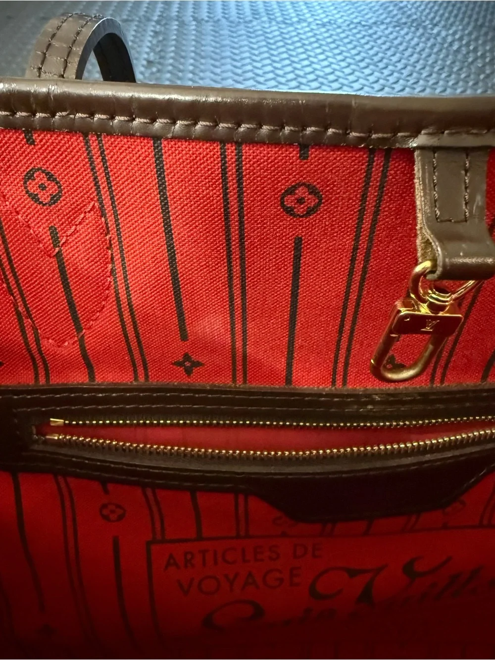 Authentic LV Neverfull MM
